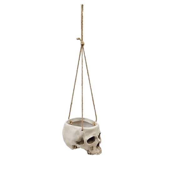 Skull Hanging Container by Ashland